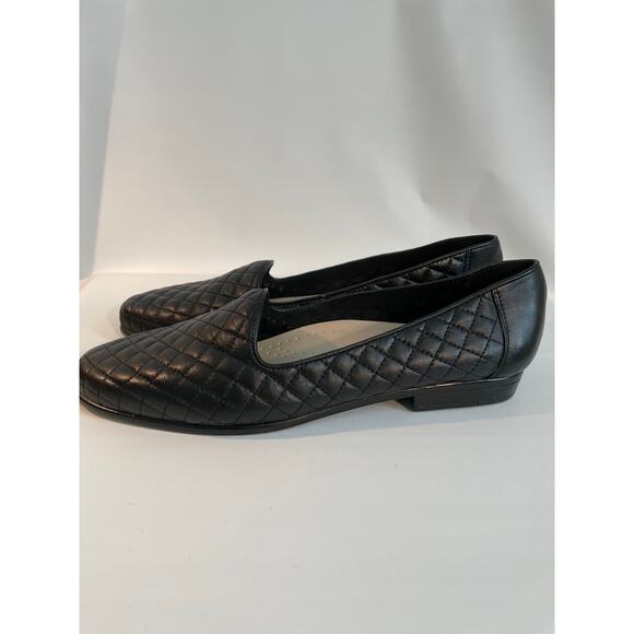 Trotters "Liz" Style Black woven loafer SZ 8 - Picture 8 of 13